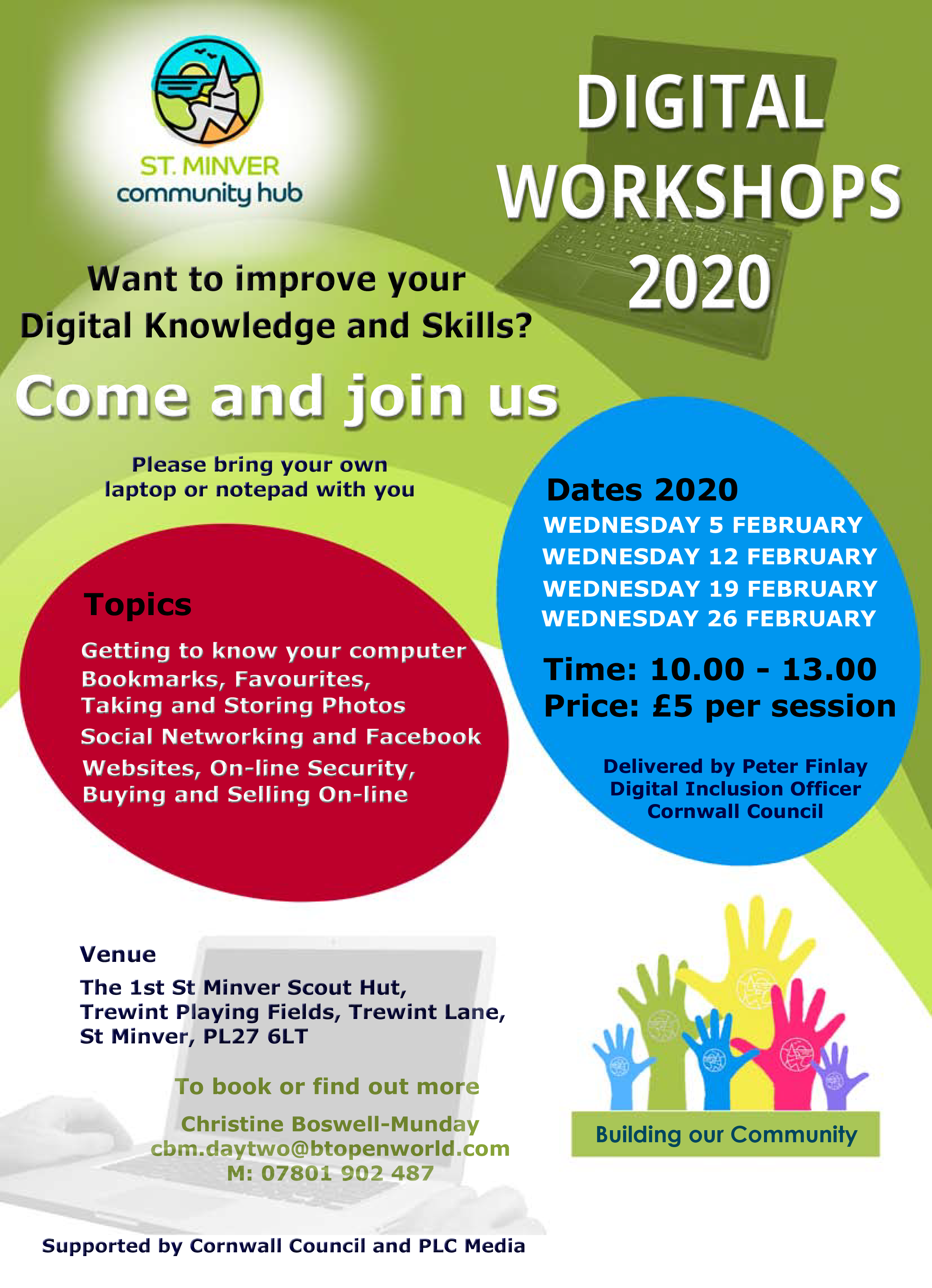 Digital Workshops – February 2020  Programme